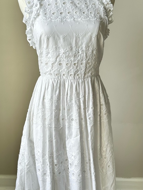 kate spade Dresses & Skirts - kate spade White Eyelet Midi Dress